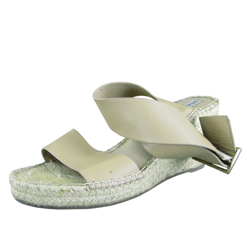 Steve Madden Women's Radli Ankle Strap Beige‎ Leather 9 Medium Gently Used 2025